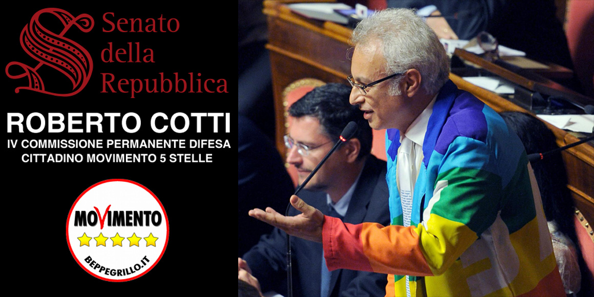 Sito ufficiale di Roberto Cotti | Portavoce del MoVimento 5 Stelle – Senatore della Repubblica Italiana